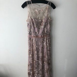 Rickie Freeman TERI JON Sequinced Gown w/Clutch